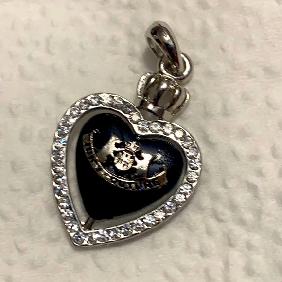 RARE VINTAGE Y2K JUICY COUTURE SPINNER PENDANT CHARM NECKLACE